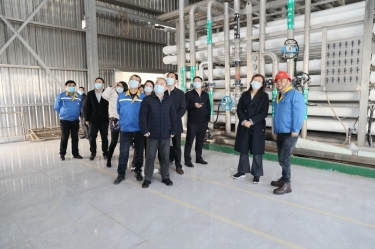 浙江省碳达峰碳中和工作督查组莅临银河官方入口(中国)最新官网入口调研